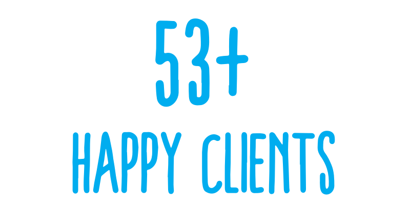 53+ Happy Clients